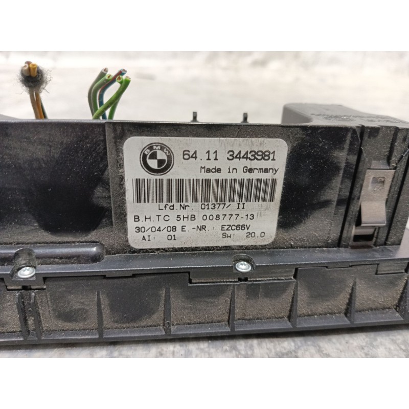 Recambio de mando calefaccion / aire acondicionado para bmw x3 (e83) xdrive 20 d referencia OEM IAM   