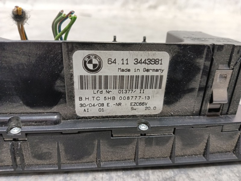 Recambio de mando calefaccion / aire acondicionado para bmw x3 (e83) xdrive 20 d referencia OEM IAM   