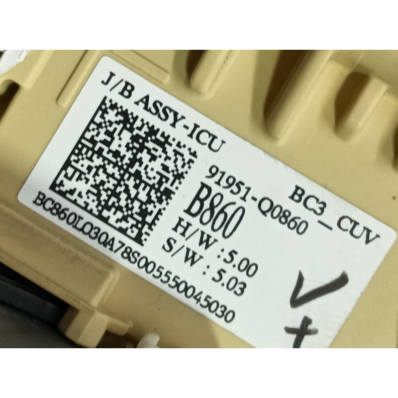 Recambio de modulo electronico para hyundai bayon (bc3) 1.2 mpi referencia OEM IAM   