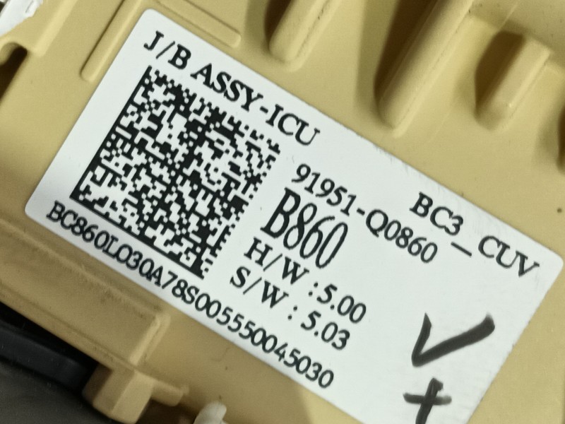 Recambio de modulo electronico para hyundai bayon (bc3) 1.2 mpi referencia OEM IAM   