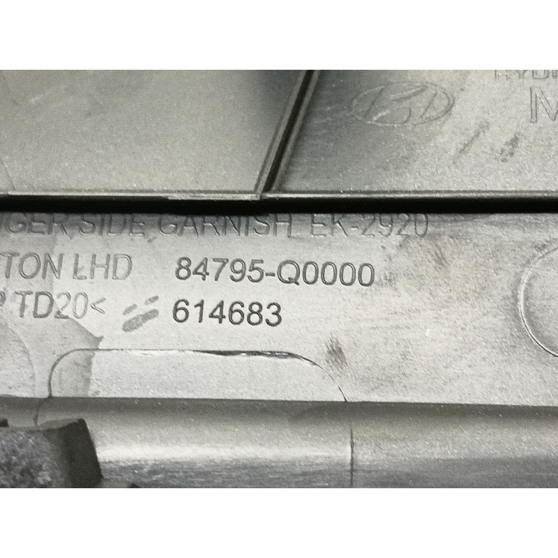 Recambio de rejilla aireadora para hyundai bayon (bc3) 1.2 mpi referencia OEM IAM   