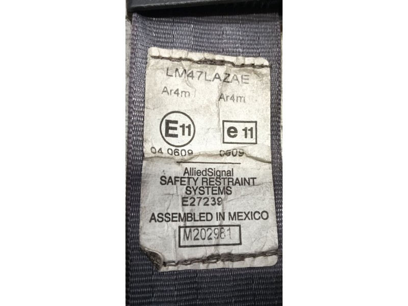 Recambio de cinturon seguridad delantero derecho para chrysler 300 m (lr) 3.5 v6 referencia OEM IAM LM46LAZAC  