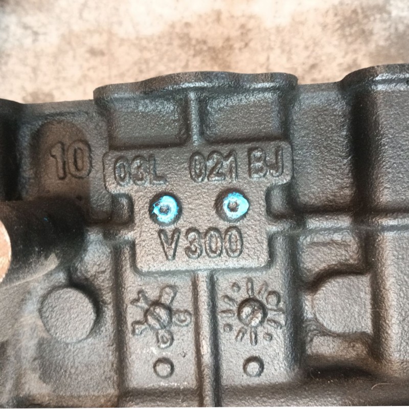 Recambio de bloque para volkswagen caddy ka/kb (2c) comfortline referencia OEM IAM 03L100104D 03L021BJ 