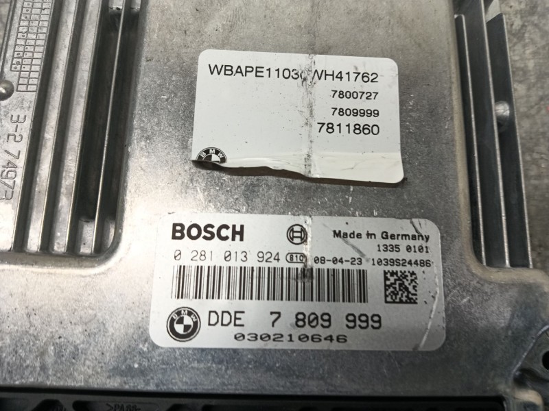 Recambio de centralita motor uce para bmw x3 (e83) xdrive 20 d referencia OEM IAM   