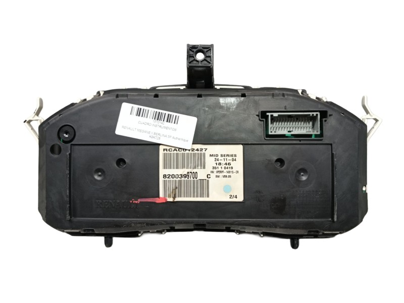 Recambio de cuadro instrumentos para renault megane ii berlina 5p authentique referencia OEM IAM 8200720313 8200399700C 