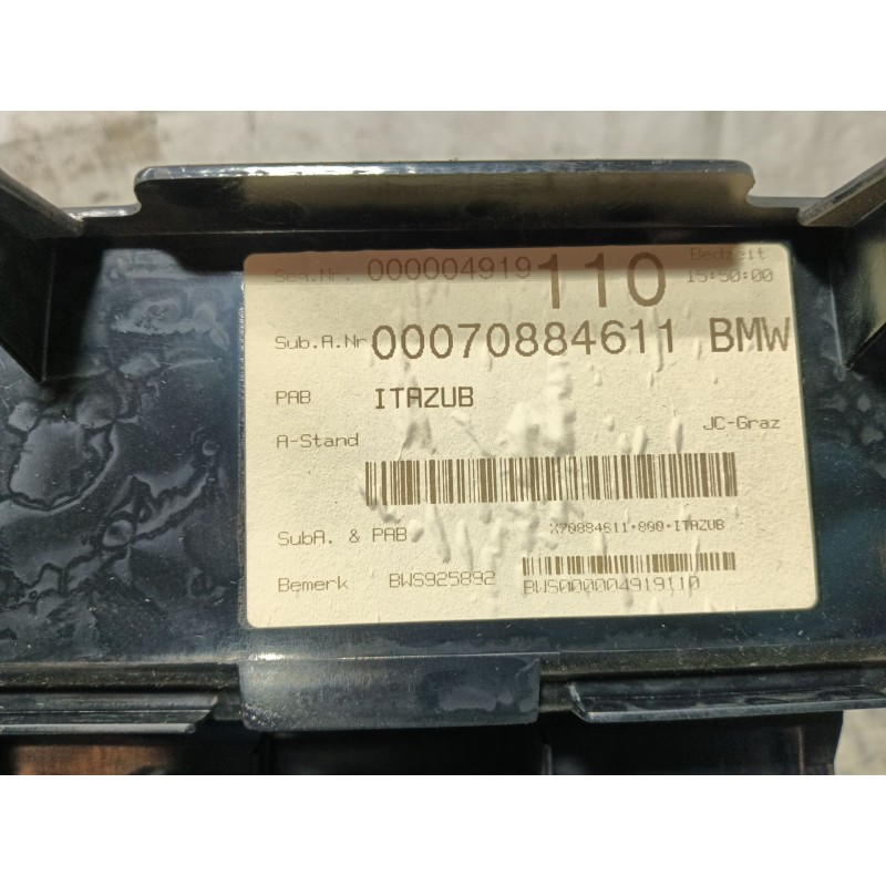 Recambio de guantera para bmw x3 (e83) xdrive 20 d referencia OEM IAM   