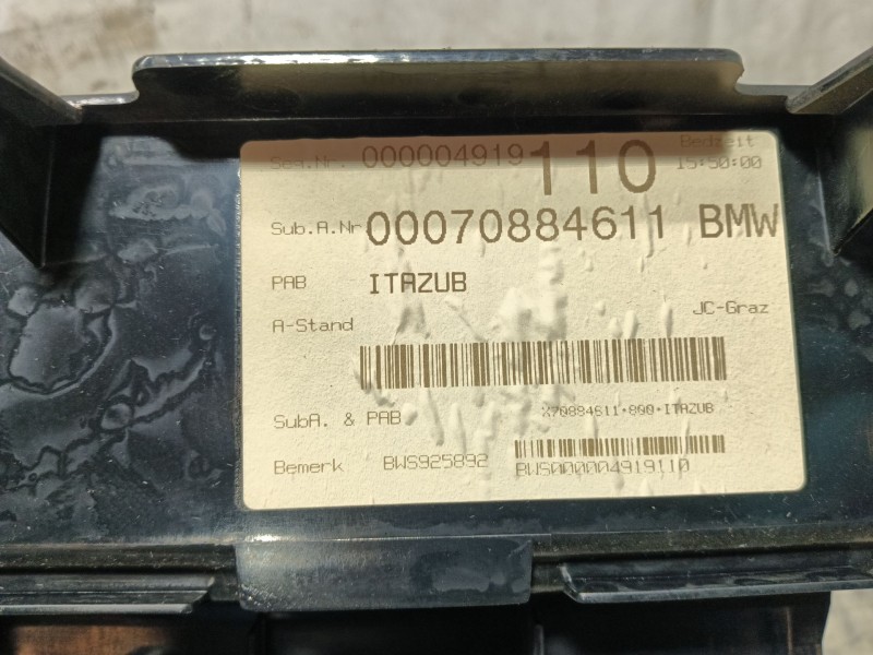 Recambio de guantera para bmw x3 (e83) xdrive 20 d referencia OEM IAM   