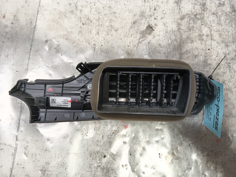 Recambio de rejilla aireadora para hyundai bayon (bc3) 1.2 mpi referencia OEM IAM   