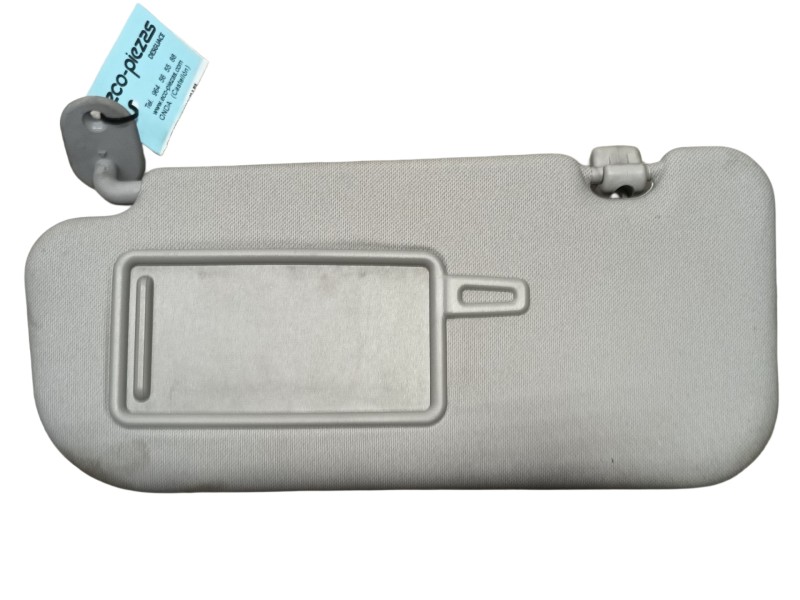 Recambio de parasol izquierdo para hyundai bayon (bc3) 1.2 mpi referencia OEM IAM 85213Q0012 85213Q0012 