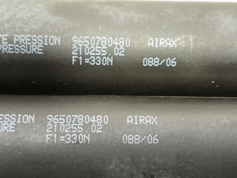 Recambio de amortiguadores maletero / porton para peugeot 207 x-line referencia OEM IAM 8731L7 9650780480 