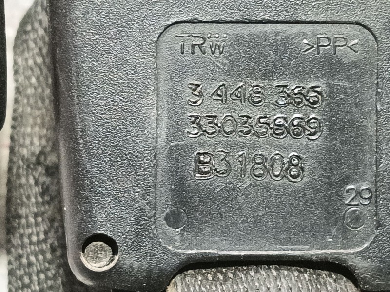Recambio de enganche cinturon trasero derecho para bmw x3 (e83) xdrive 20 d referencia OEM IAM   