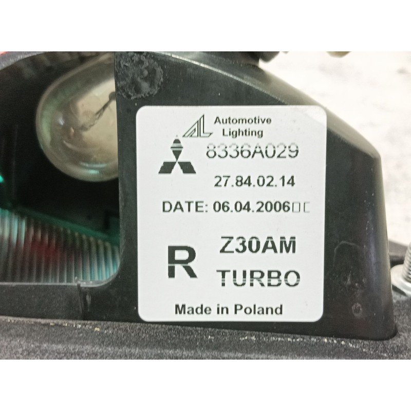 Recambio de piloto trasero derecho interior para mitsubishi colt berlina 3 (cz) 1.1 inform referencia OEM IAM   