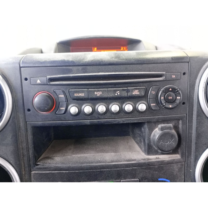 Recambio de sistema audio / radio cd para citroën berlingo multispace (b9) 1.6 hdi 75 / bluehdi 75 referencia OEM IAM   