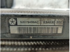 Recambio de intercooler para jeep gr.cherokee (wj/wg) 3.1 td laredo referencia OEM IAM 52079499AC   2