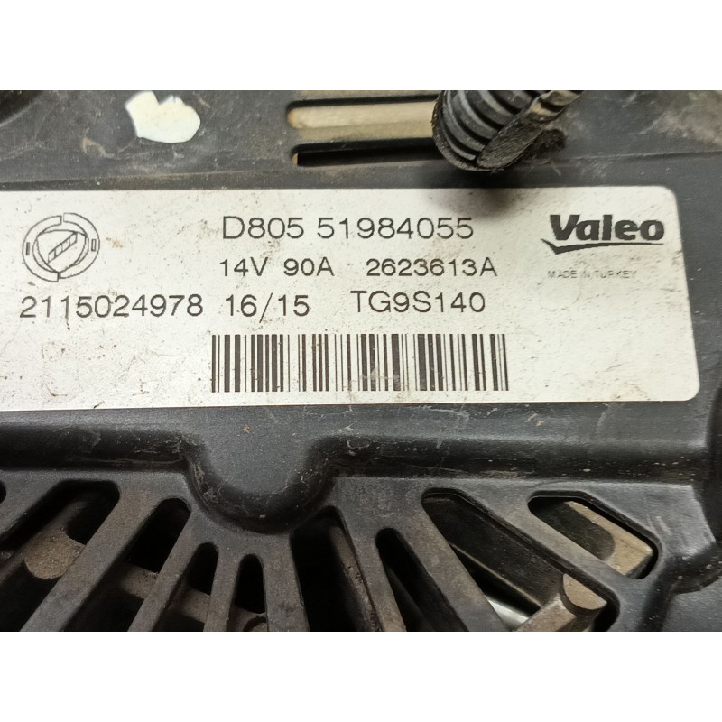 Recambio de alternador para citroën nemo monospace 1.3 hdi 75 referencia OEM IAM   