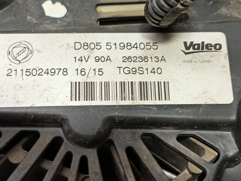 Recambio de alternador para citroën nemo monospace 1.3 hdi 75 referencia OEM IAM   