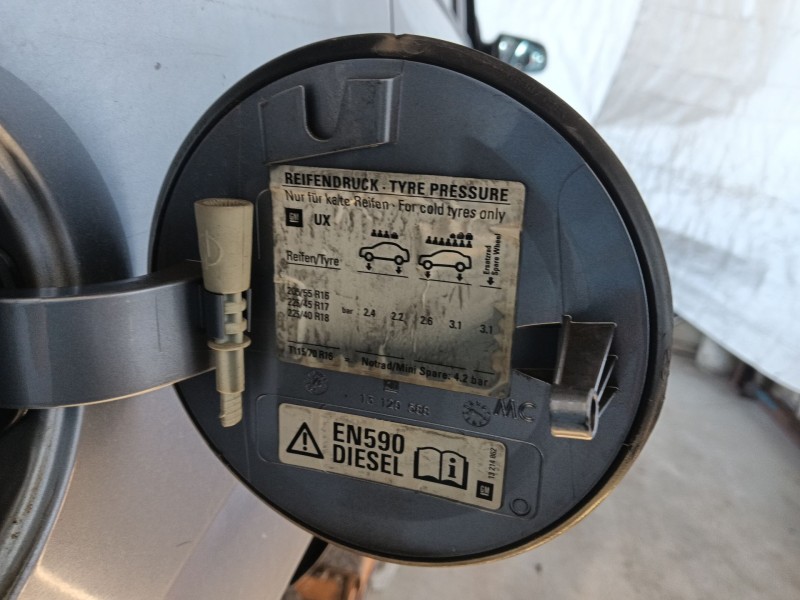 opel zafira / zafira family b (a05) del año 2005