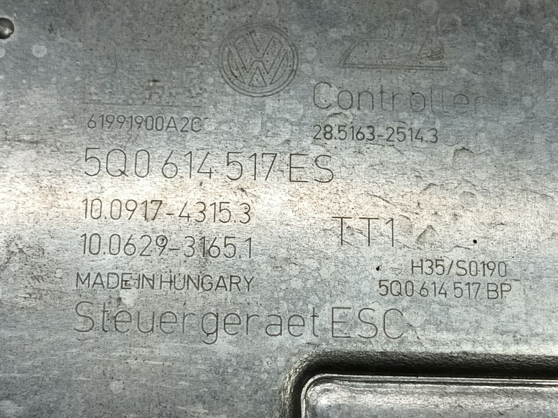 Recambio de abs para seat leon (5f1) 2.0 tdi referencia OEM IAM 5Q0614517ESBEF 5Q0614517 