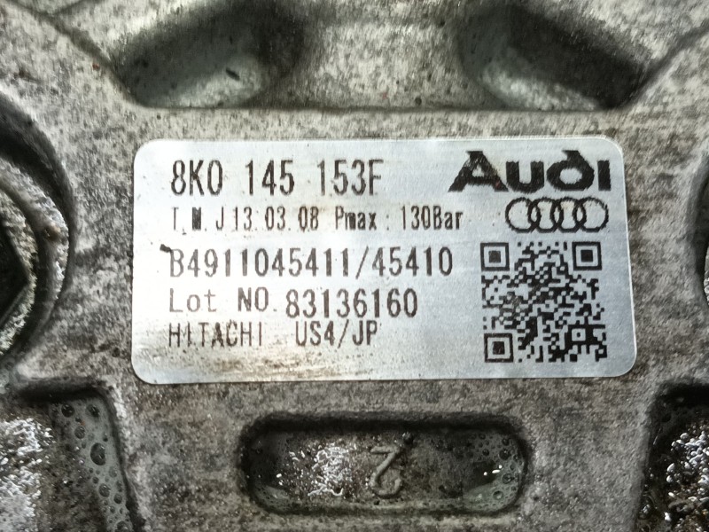 Recambio de bomba direccion para audi a5 (8t3) 1.8 tfsi referencia OEM IAM   