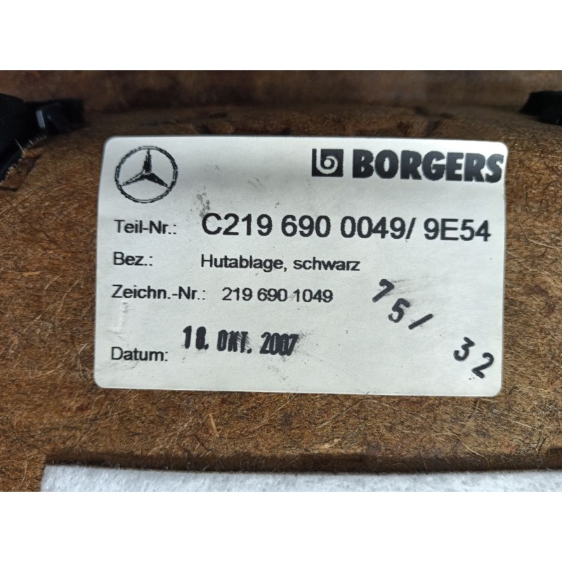 Recambio de bandeja trasera para mercedes-benz cls (c219) cls 320 cdi (219.322) referencia OEM IAM 21969000499E54 C21969000499E5