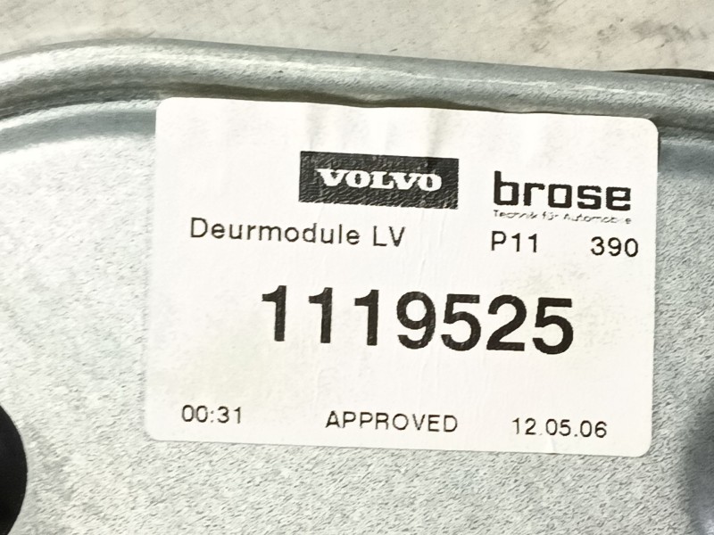 Recambio de elevalunas delantero izquierdo para volvo s40 ii (544) 1.8 referencia OEM IAM  1119525 