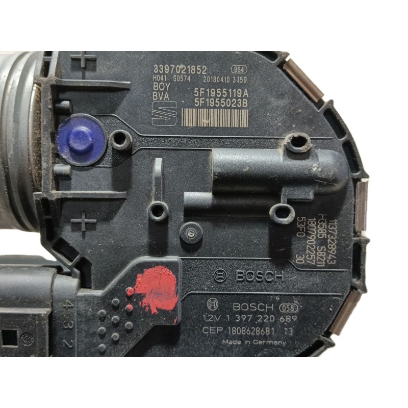 Recambio de motor limpia delantero para seat leon (5f1) 1.2 tsi referencia OEM IAM   