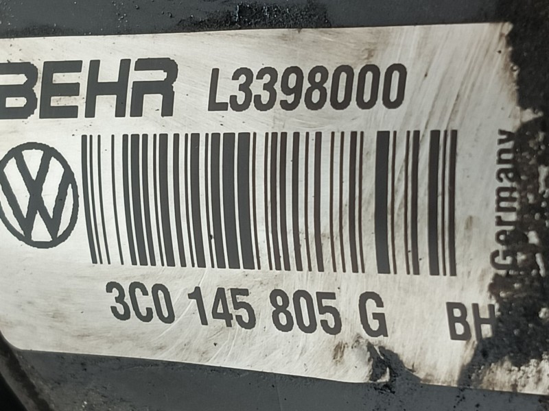 Recambio de intercooler para volkswagen passat b6 (3c2) 2.0 tdi 16v referencia OEM IAM  3C0145805G 