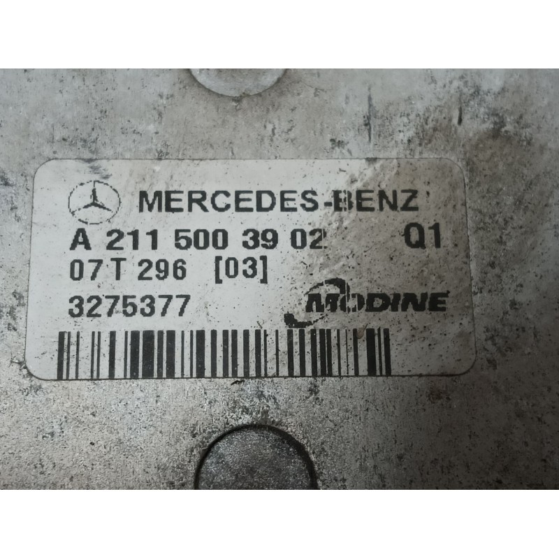 Recambio de intercooler para mercedes-benz cls (c219) cls 320 cdi (219.322) referencia OEM IAM  A2115003902 