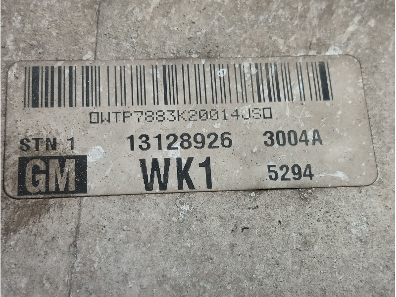 Recambio de intercooler para opel astra h (a04) 1.7 cdti (l48) referencia OEM IAM  13128926 