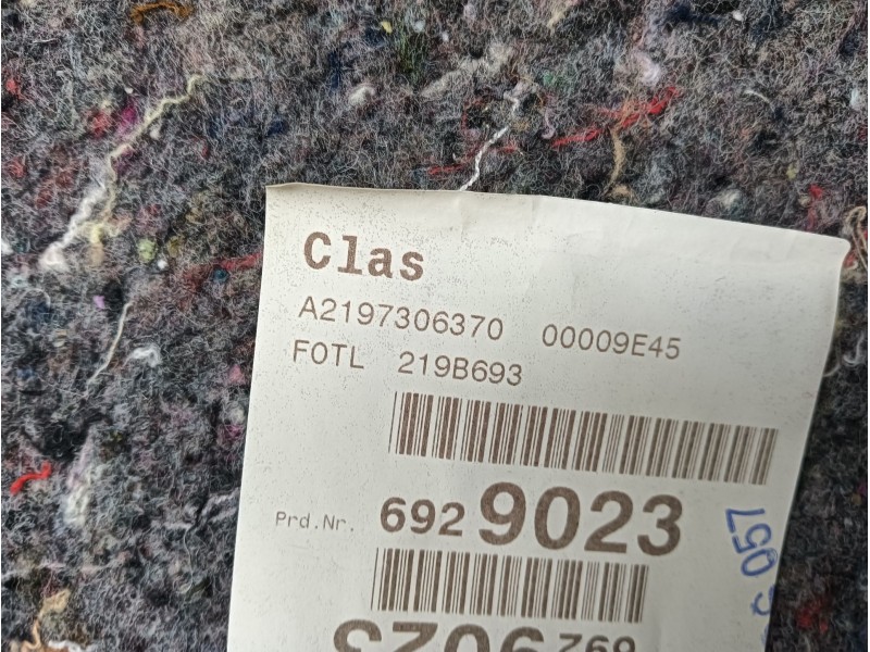 Recambio de juego asientos completo para mercedes-benz cls (c219) cls 320 cdi (219.322) referencia OEM IAM DEPIEL  