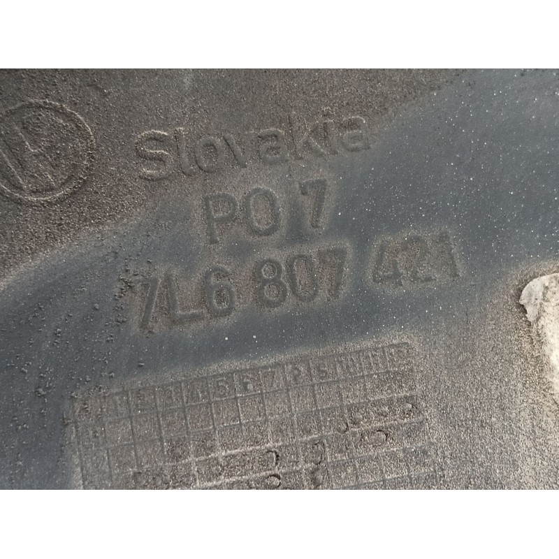 Recambio de paragolpes trasero para volkswagen touareg (7la, 7l6, 7l7) 5.0 v10 tdi referencia OEM IAM  7L6807421 