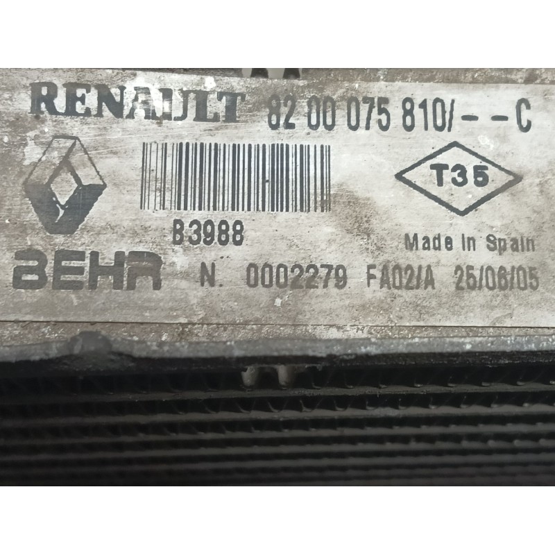 Recambio de intercooler para renault espace iv (jk0/1_) 2.2 dci (jk0h) referencia OEM IAM 0 8200075810C 