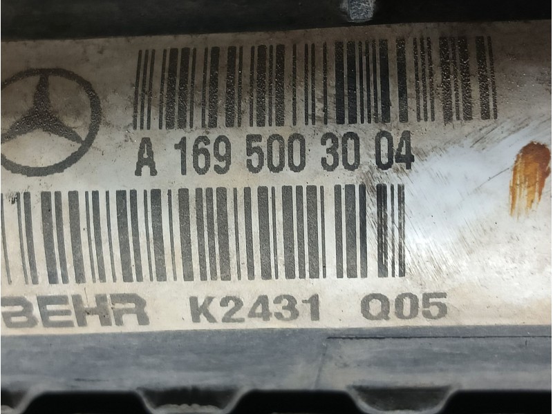 Recambio de radiador agua para mercedes-benz clase b sports tourer (w245) b 180 cdi (245.207) referencia OEM IAM  A1695003004 