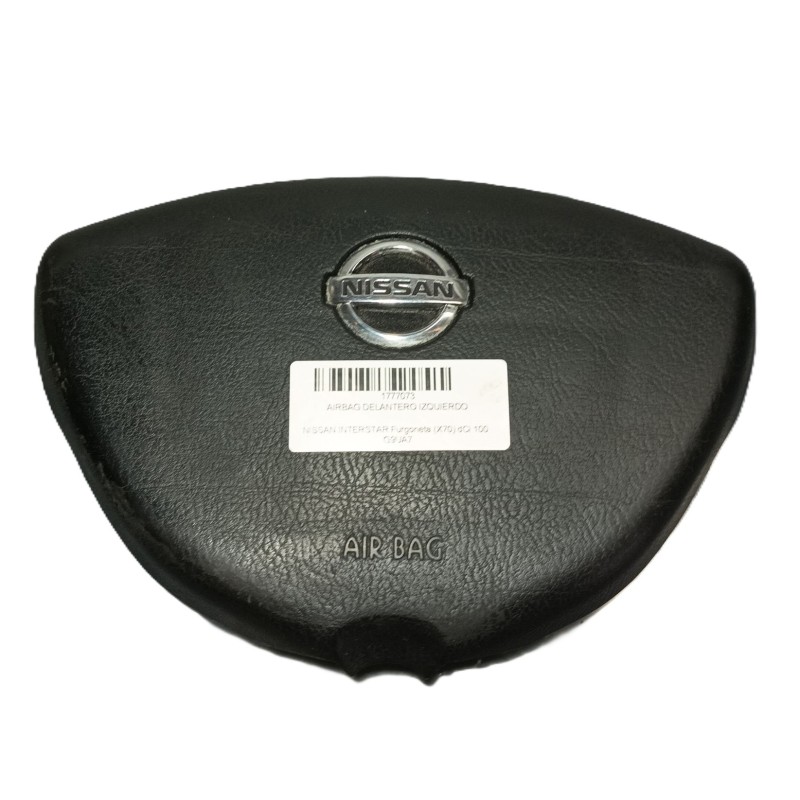 Recambio de airbag delantero izquierdo para nissan interstar furgoneta (x70) dci 100 referencia OEM IAM 8200188644 180N60100272 