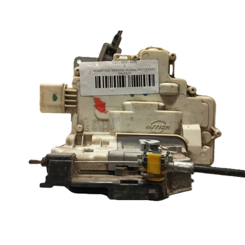 Recambio de cerradura puerta trasera izquierda para seat leon (1p1) 1.9 tdi referencia OEM IAM 1P0839015 A61P0839015 
