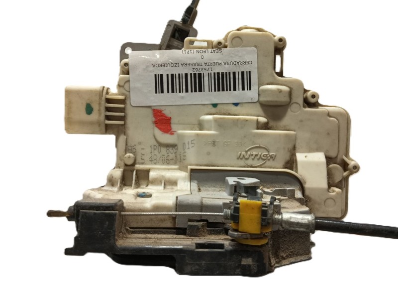 Recambio de cerradura puerta trasera izquierda para seat leon (1p1) 1.9 tdi referencia OEM IAM 1P0839015 A61P0839015 