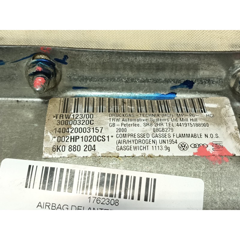 Recambio de airbag delantero derecho para seat ibiza ii (6k1) 1.4 i referencia OEM IAM 0  