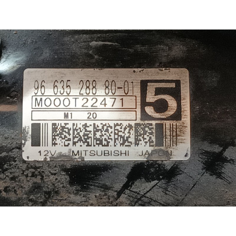 Recambio de motor arranque para citroën c3 collection referencia OEM IAM 5802EG M000T22471 