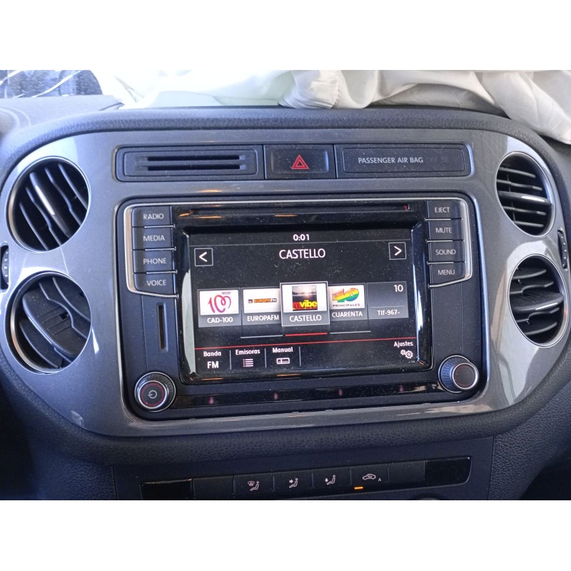 Recambio de sistema audio / radio cd para volkswagen tiguan (5n_) 2.0 tdi referencia OEM IAM   