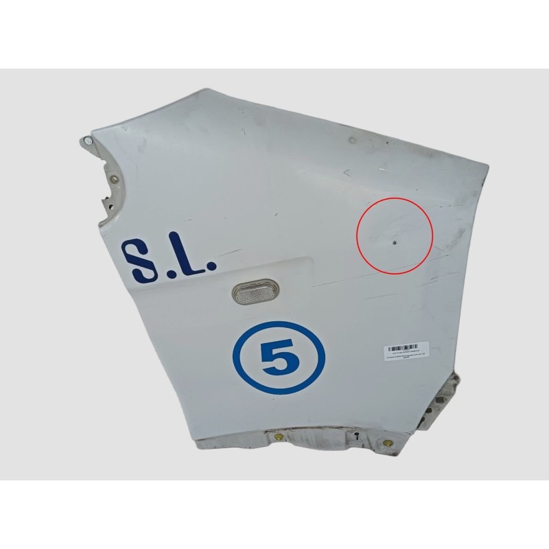Recambio de aleta delantera derecha para nissan interstar furgoneta (x70) dci 100 referencia OEM IAM 6311200QAG  