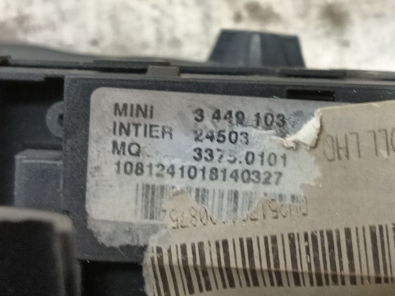 Recambio de conmutador de arranque para mini mini (r56) cooper referencia OEM IAM 3449103 3449103 