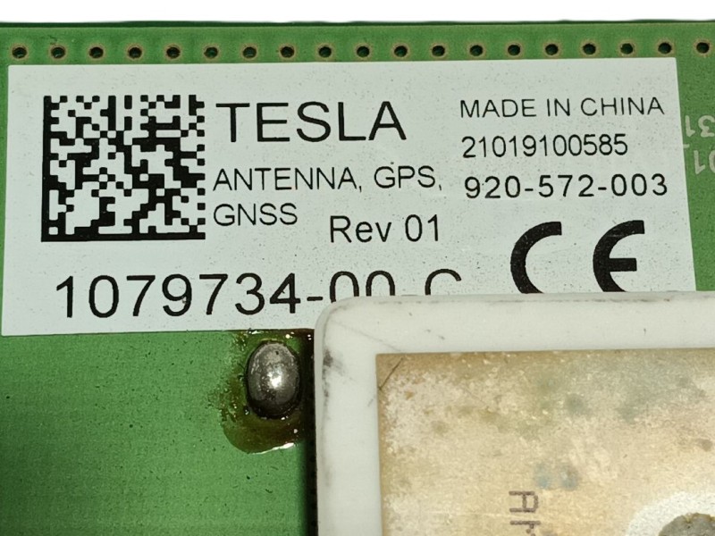 Recambio de antena para tesla model 3 (5yj3) ev awd referencia OEM IAM 107973400C 920572003 