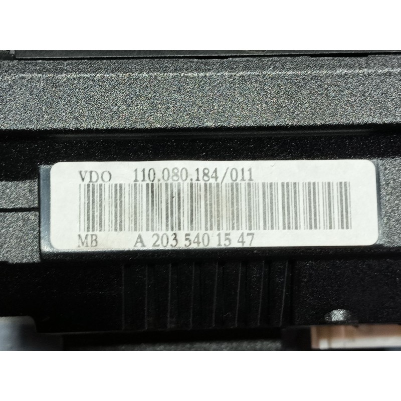 Recambio de cuadro instrumentos para mercedes-benz clase c (w203) sportcoupe 1.8 cat referencia OEM IAM   