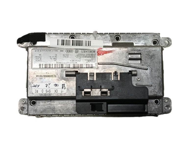 Recambio de sistema audio / radio cd para audi a6 c6 (4f2) 2.7 tdi referencia OEM IAM  4F0919603A 