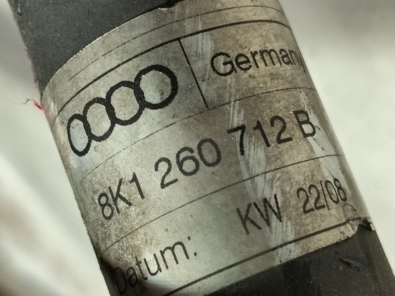 Recambio de tubos aire acondicionado para audi a5 (8t3) 1.8 tfsi referencia OEM IAM   