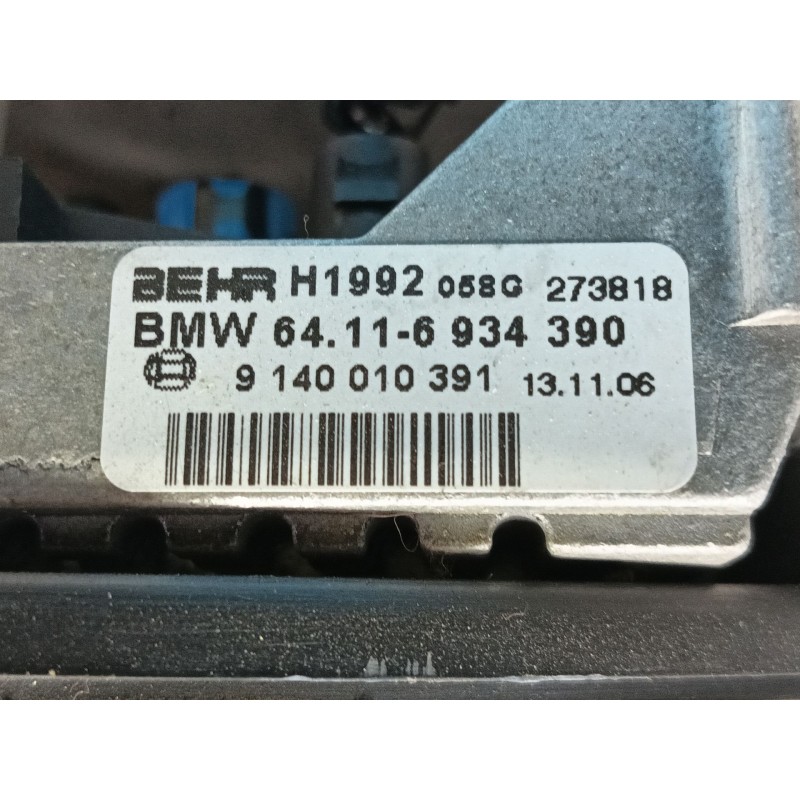 Recambio de motor calefaccion para bmw 7 (e65, e66, e67) 730 ld referencia OEM IAM   