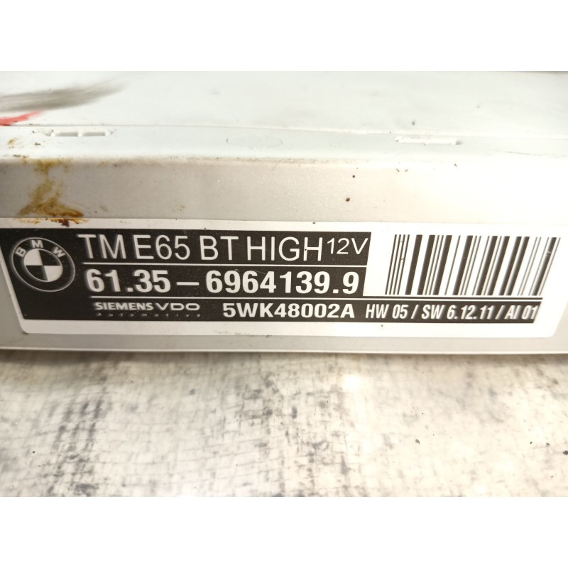 Recambio de modulo electronico para bmw 7 (e65, e66, e67) 730 ld referencia OEM IAM   