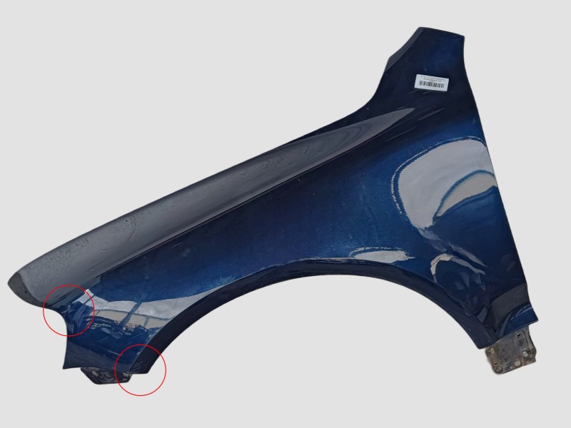 Recambio de aleta delantera izquierda para volkswagen touareg (7la, 7l6, 7l7) 2.5 r5 tdi referencia OEM IAM   