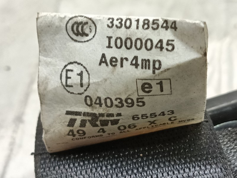 Recambio de cinturon seguridad trasero izquierdo para bmw 7 (e65, e66, e67) 730 ld referencia OEM IAM   