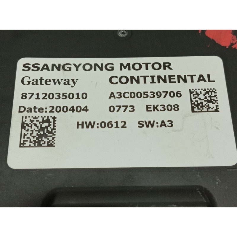 Recambio de modulo electronico para ssangyong tivoli grand 1.2 t-gdi referencia OEM IAM   